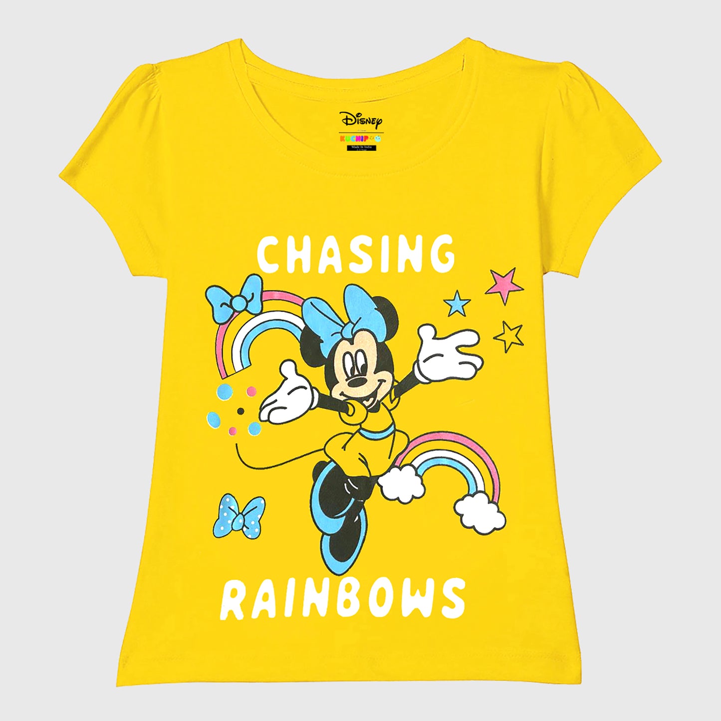 KUCHIPOO © DISNEY GIRLS HALF SLEEVES T-SHIRTS