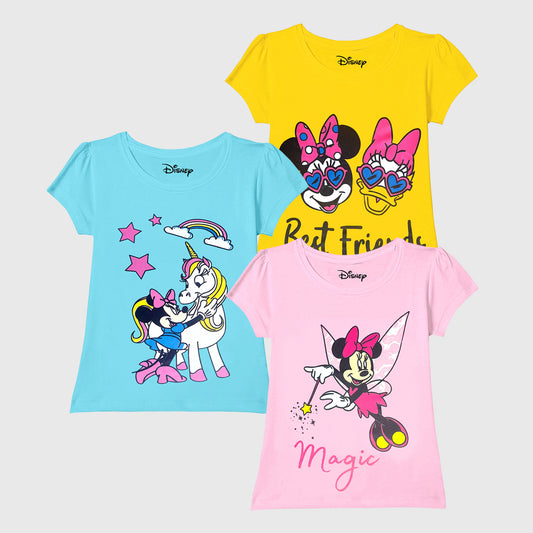 KUCHIPOO © DISNEY GIRLS HALF SLEEVES T-SHIRTS