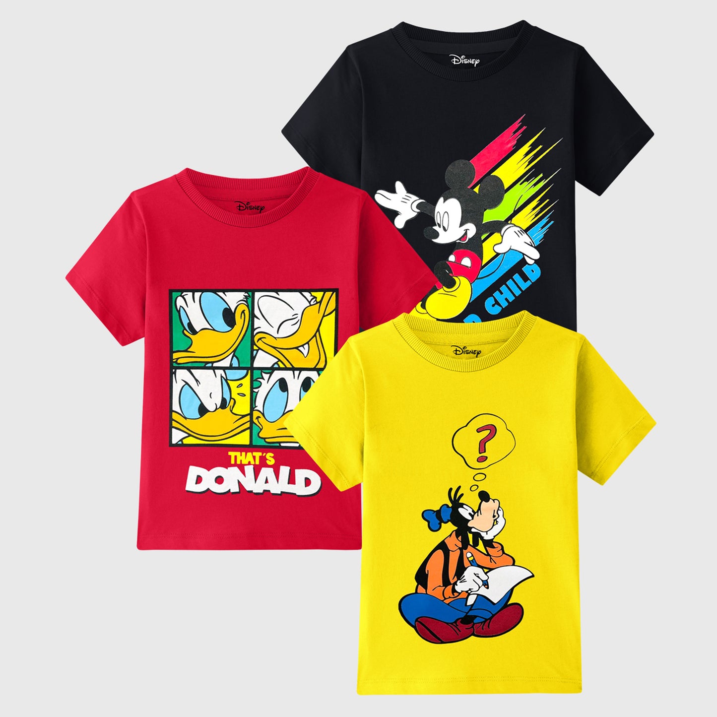 KUCHIPOO © DISNEY BOYS HALF SLEEVES T-SHIRTS