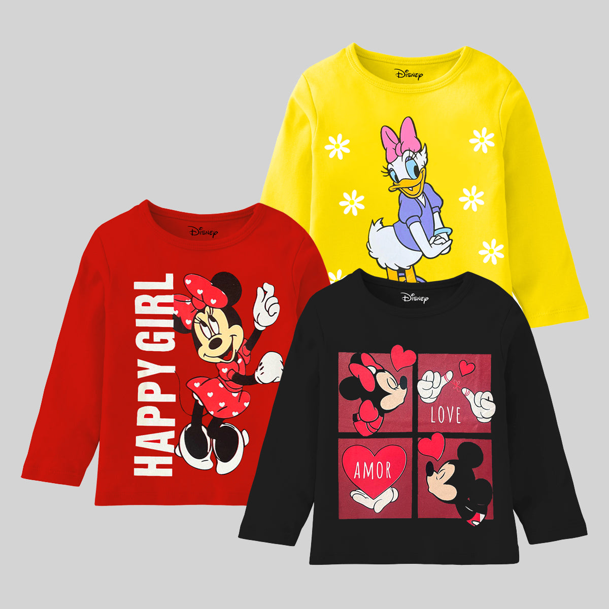 KUCHIPOO © DISNEY GIRLS FULL SLEEVES T-SHIRTS