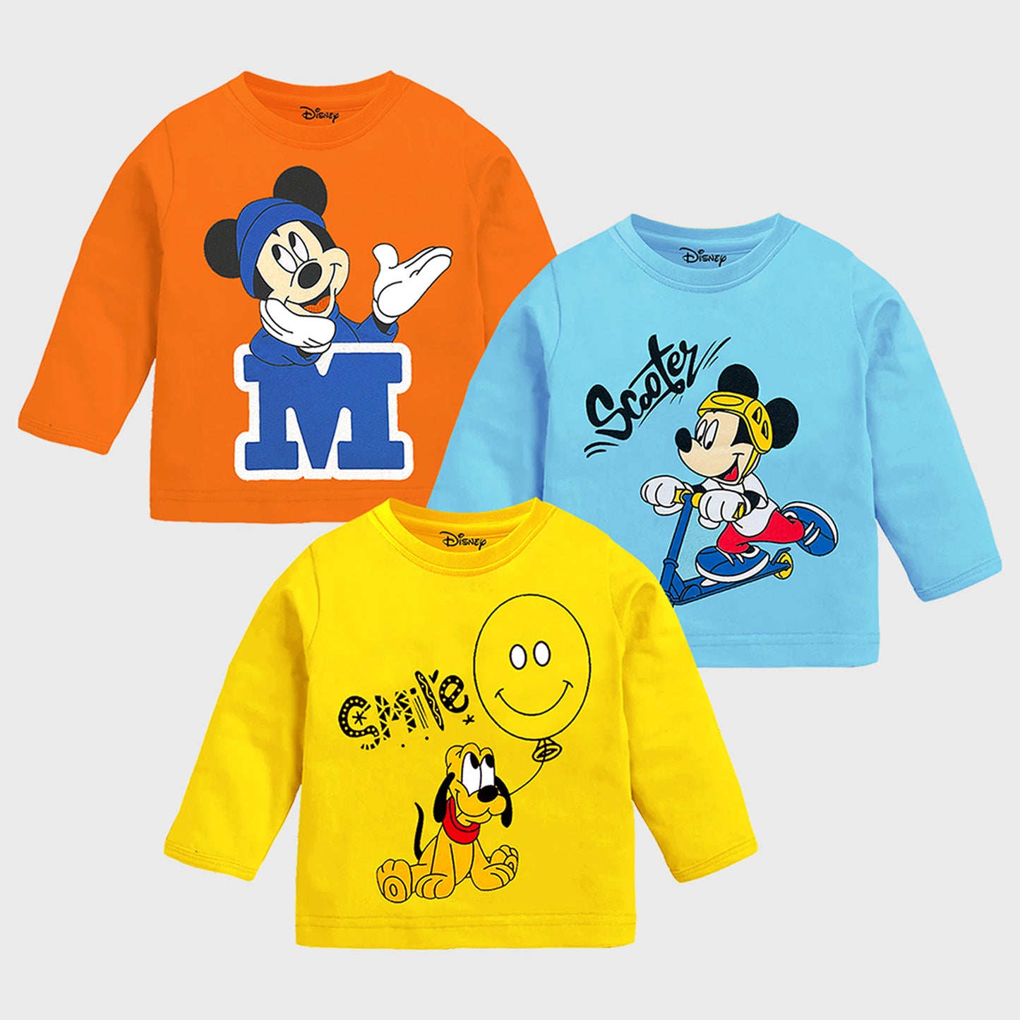 KUCHIPOO © DISNEY Baby Boys and Baby Girls Full Sleeves T-Shirts