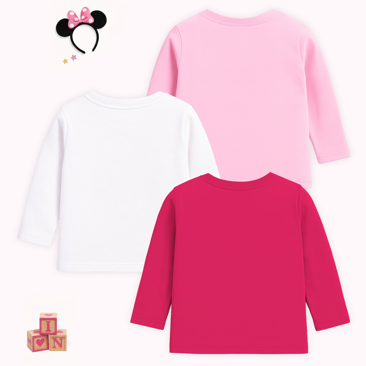 KUCHIPOO © DISNEY Baby Baby Girls Full Sleeves T-Shirts