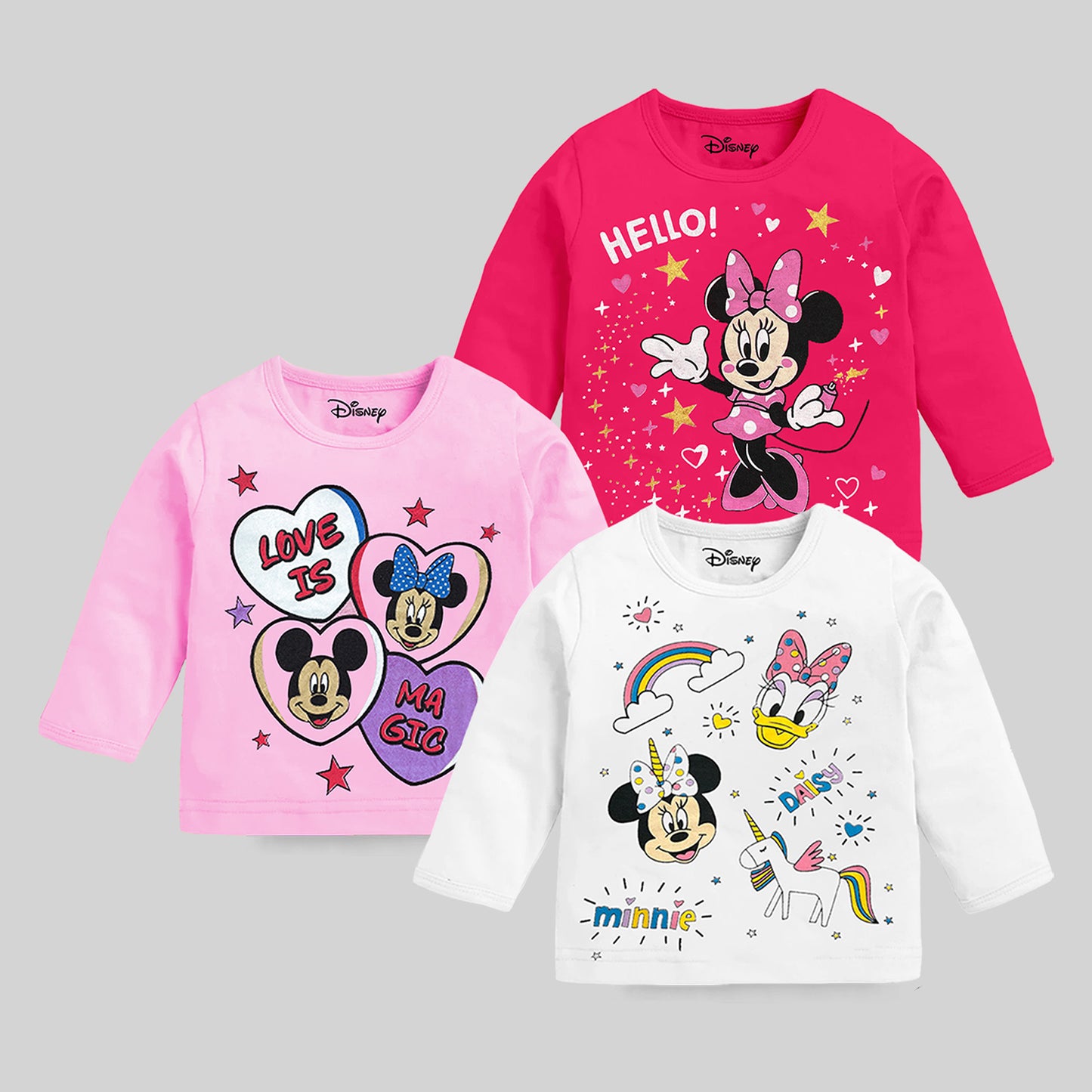 KUCHIPOO © DISNEY Baby Baby Girls Full Sleeves T-Shirts