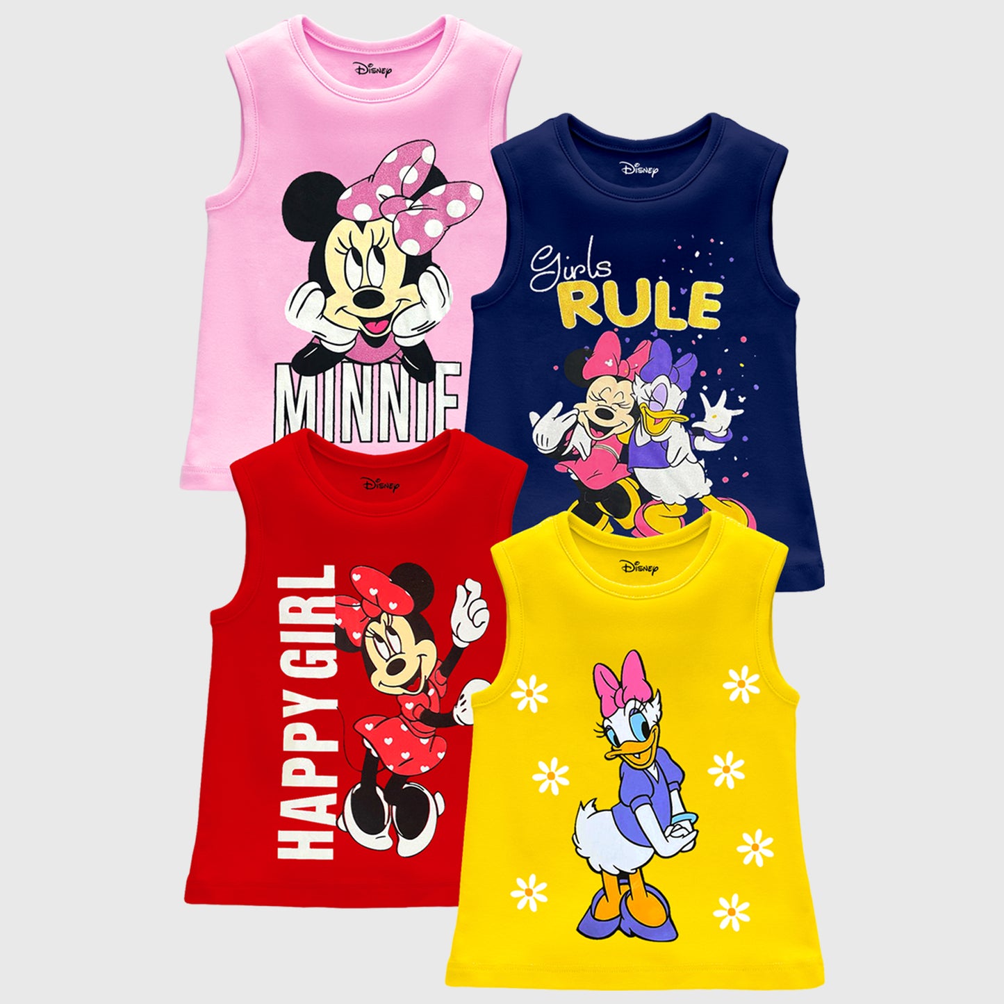 KUCHIPOO © Disney Girls Sleeves less T-Shirts