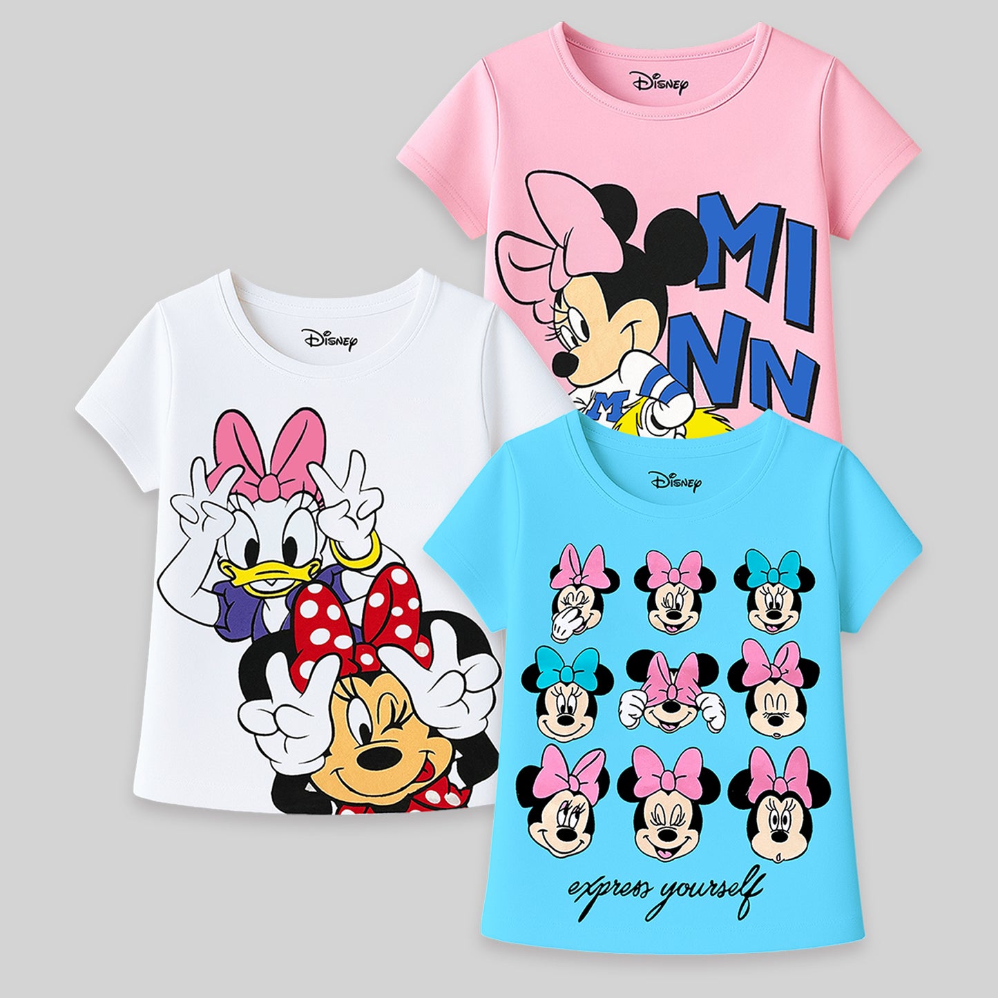 KUCHIPOO © DISNEY GIRLS HALF SLEEVES T-SHIRTS