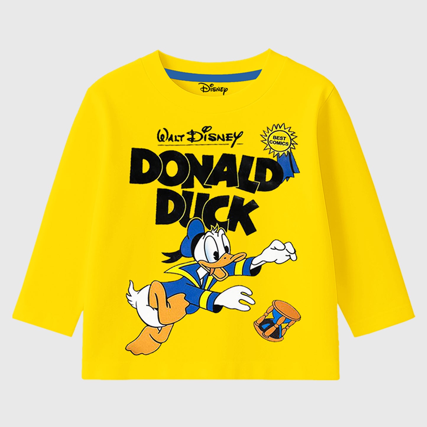 Kuchipoo Â© Disney Boys Full Sleeves Regular Fit Cotton T-Shirt