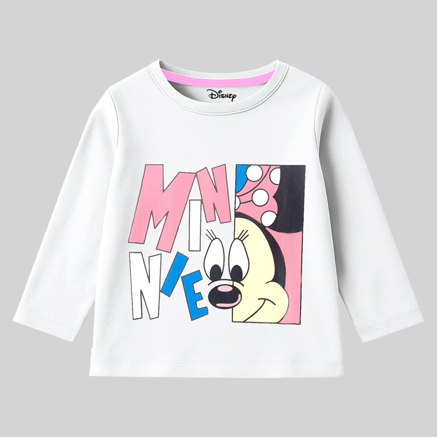 Kuchipoo Â© Disney Girls Full Sleeves Cotton T-Shirt - Pack of 4