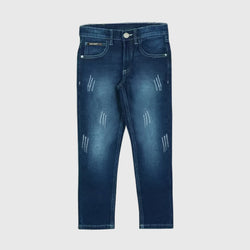 Kuchipoo Boys and Girls Regular Fit Denim Jeans