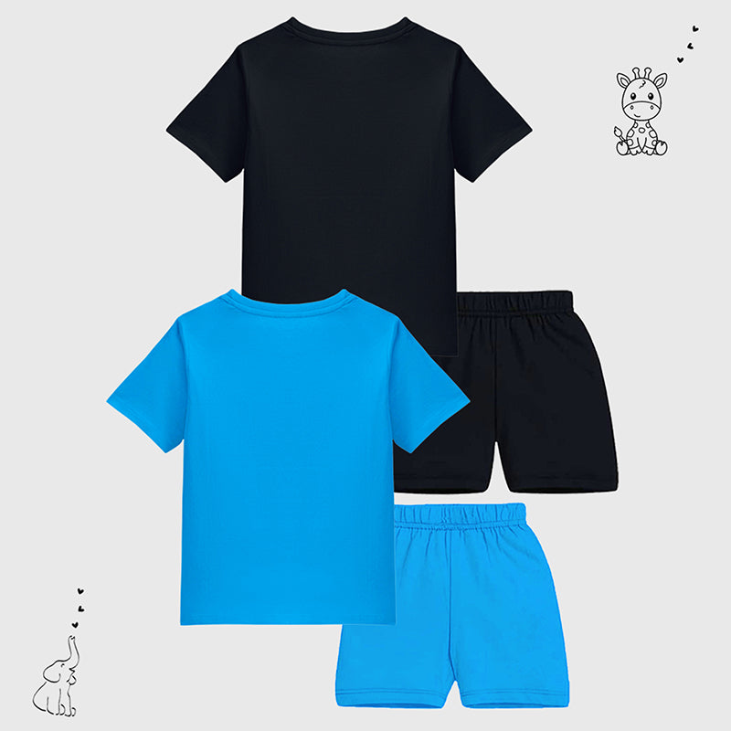 KUCHIPOO Baby Boys T-Shirts and Shorts Set