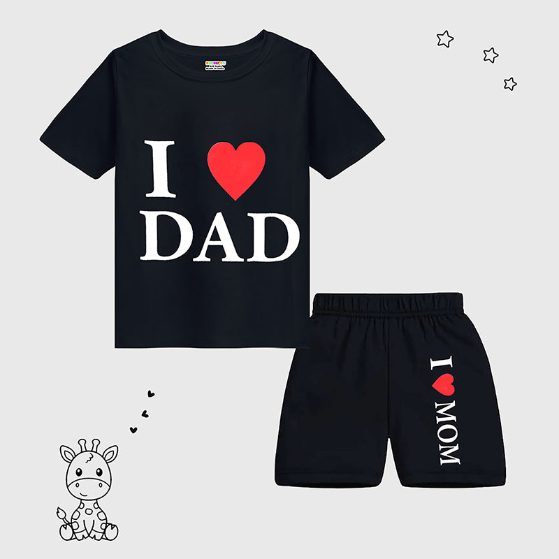 KUCHIPOO Baby Boys T-Shirts and Shorts Set