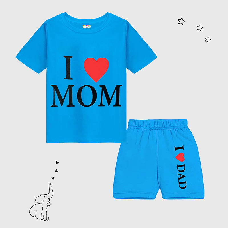 KUCHIPOO Baby Boys T-Shirts and Shorts Set