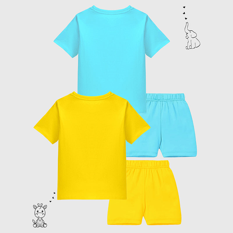 KUCHIPOO Baby Boys T-Shirts and Shorts Set