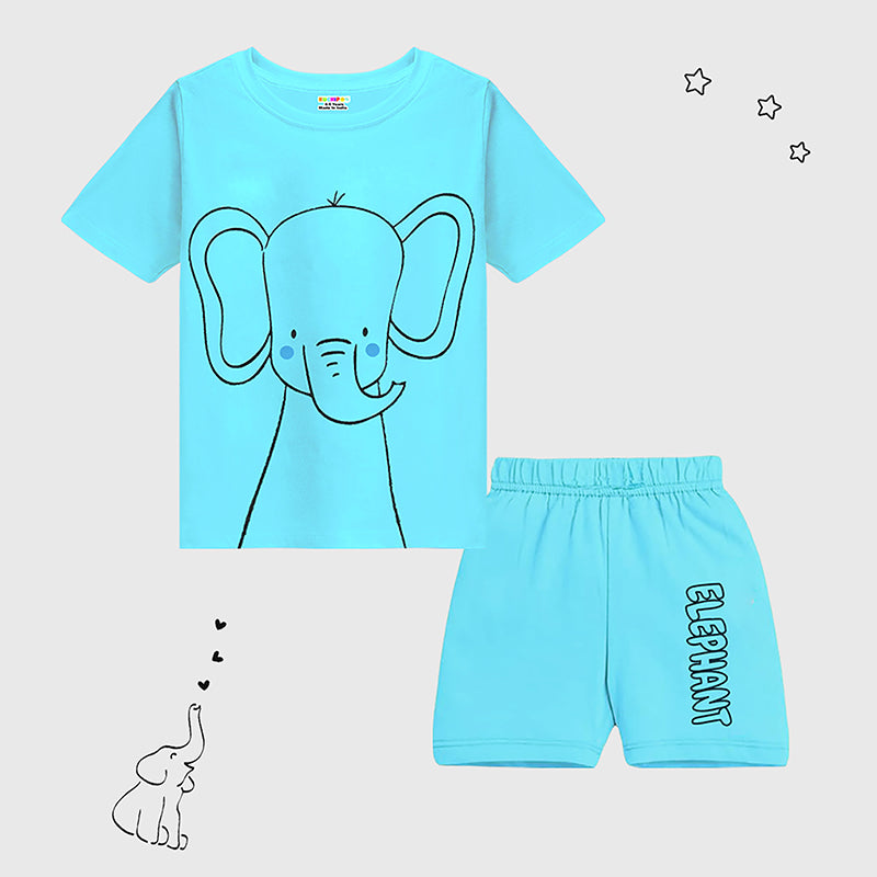 KUCHIPOO Baby Boys T-Shirts and Shorts Set