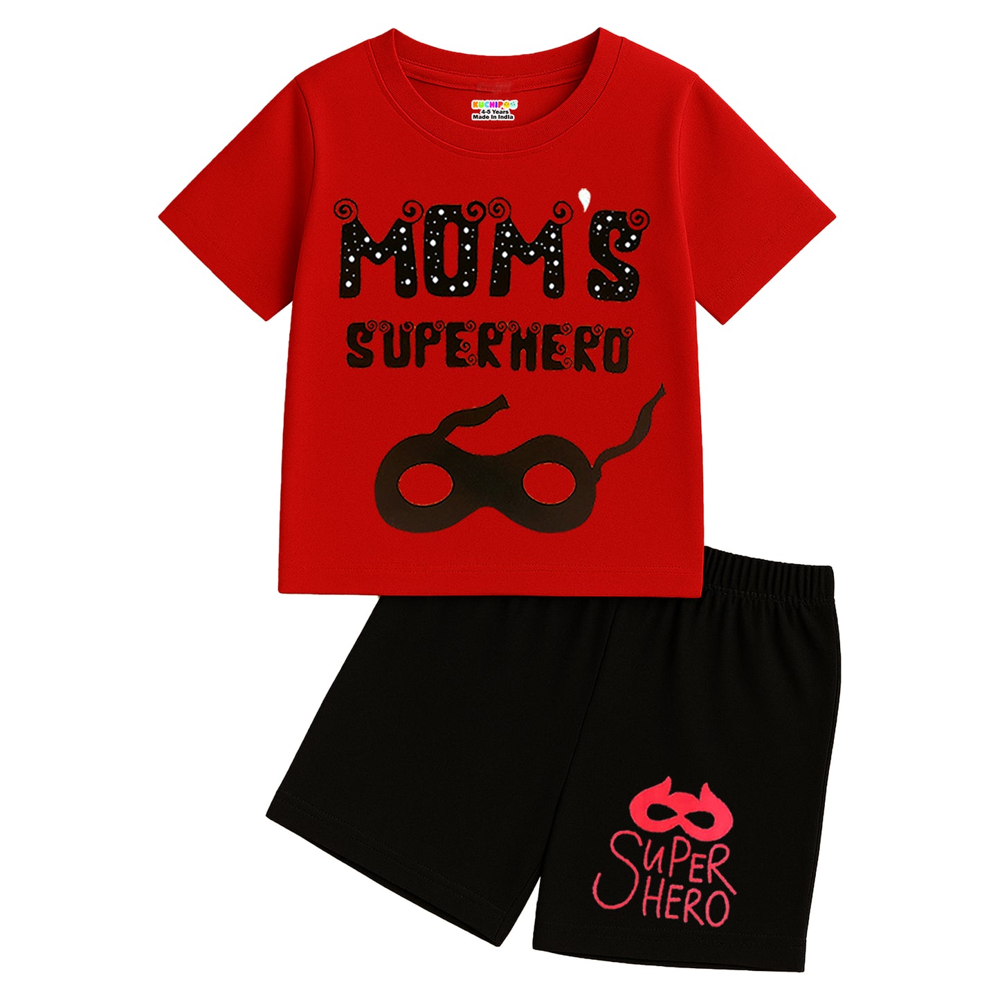 KUCHIPOO Baby Boys T-Shirts and Shorts Set