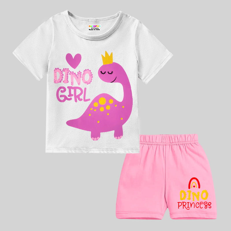 KUCHIPOO Baby Girls T-Shirts and Shorts Set
