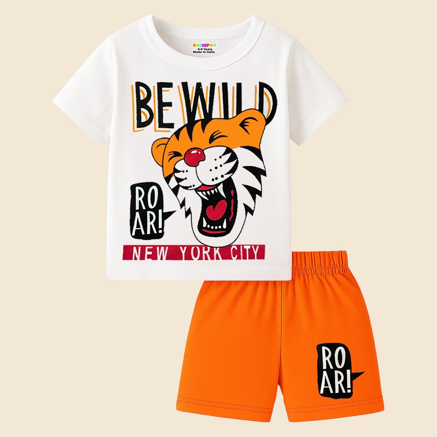 KUCHIPOO Baby Boys T-Shirts and Shorts Set