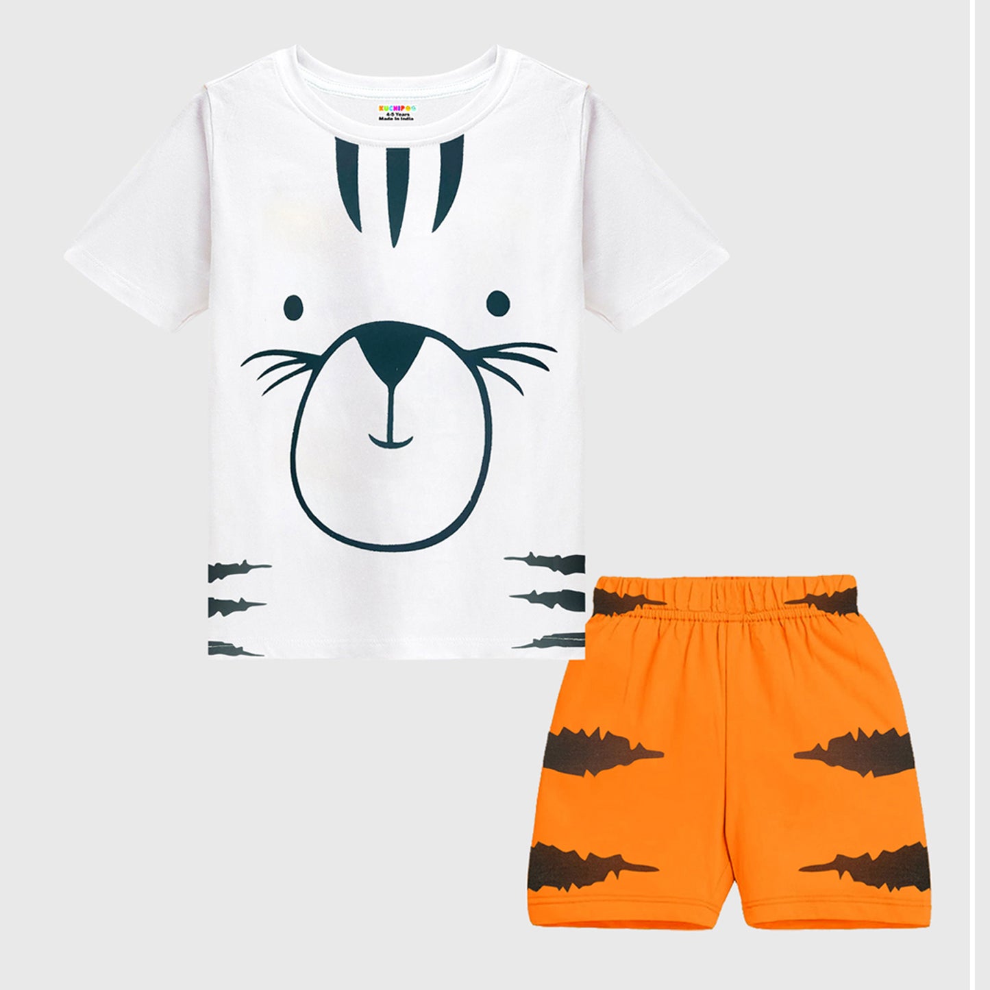 KUCHIPOO BOYS HALF SLEEVES T-SHIRTS AND SHORTS SET
