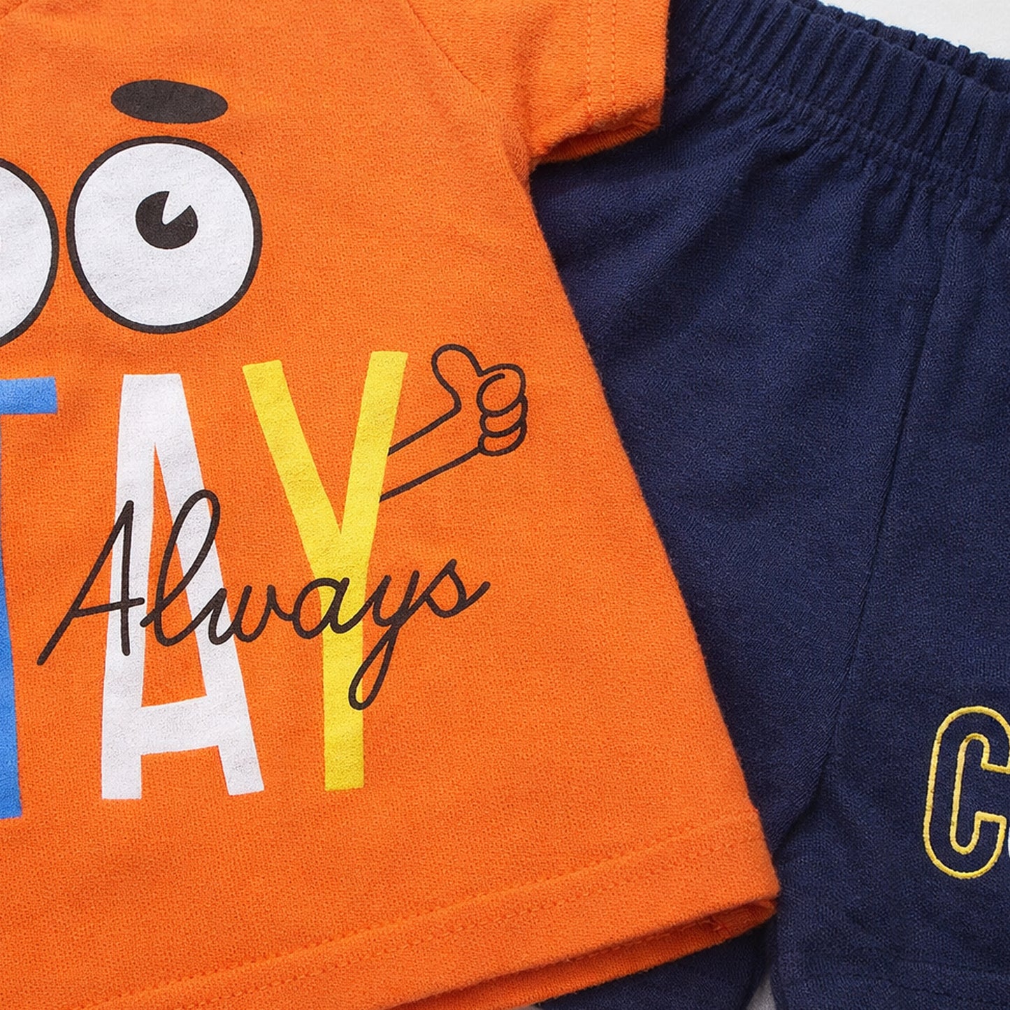 Kuchipoo Boys Cotton T-Shirt & Shorts | Printed Summer Wear Set | Soft & Comfortable Kids Clothing | Pack of 3
