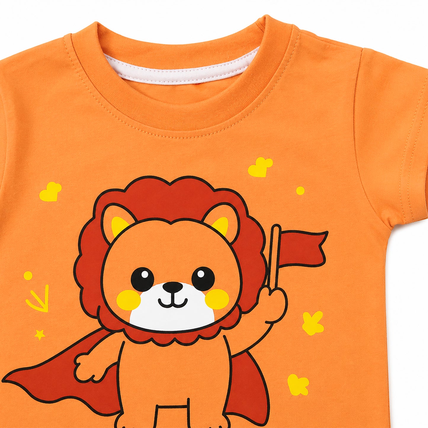 Kuchipoo Girls Cotton T-Shirt & Shorts | Printed Summer Wear Set | Soft & Comfortable Kids Clothing | Pack of 3