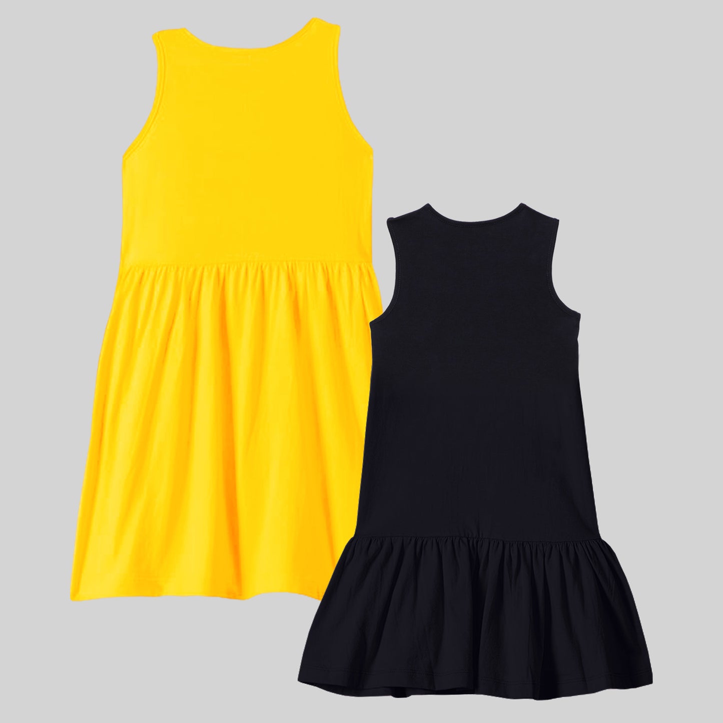 Kuchipoo Girls Regular Fit Sleeveless Dress