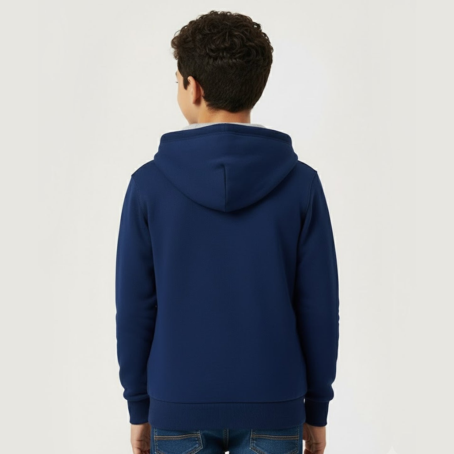 Kuchipoo Boys Zipper Hoodie with Front Pocket