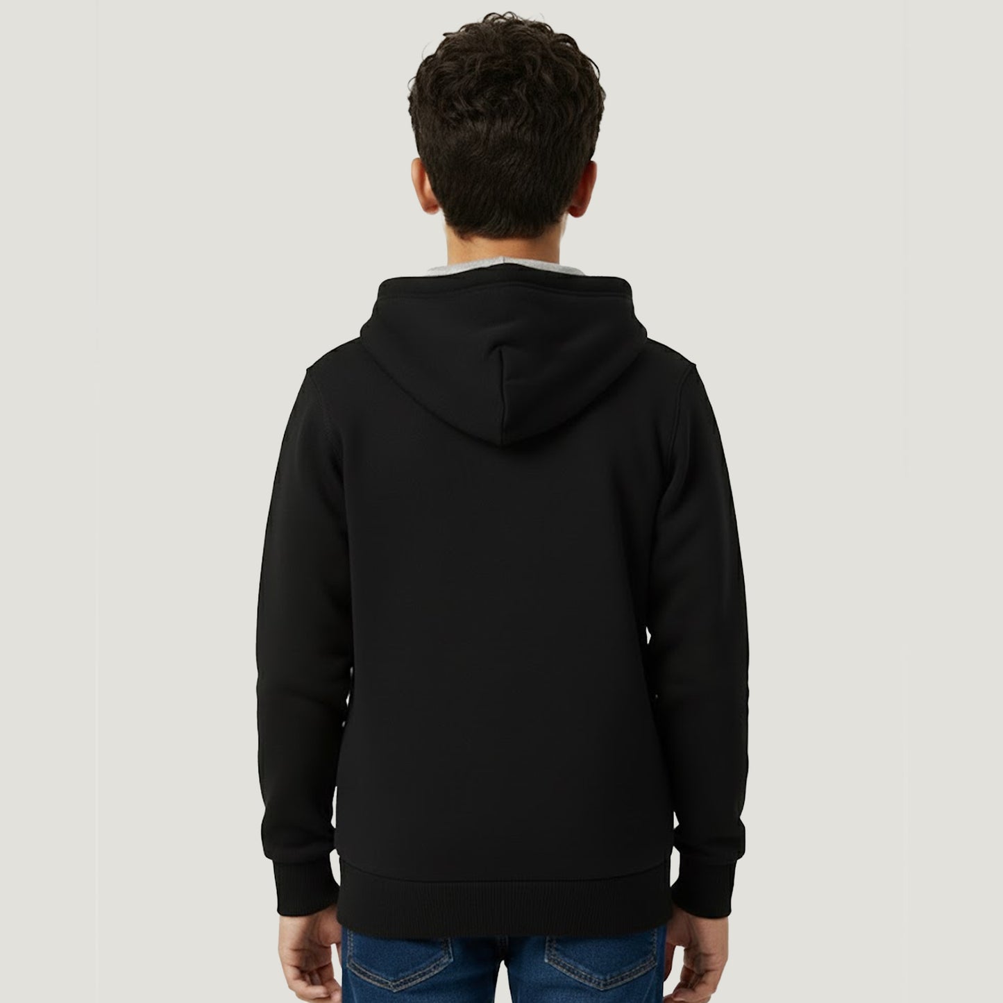 Kuchipoo Boys Zipper Hoodie with Front Pocket