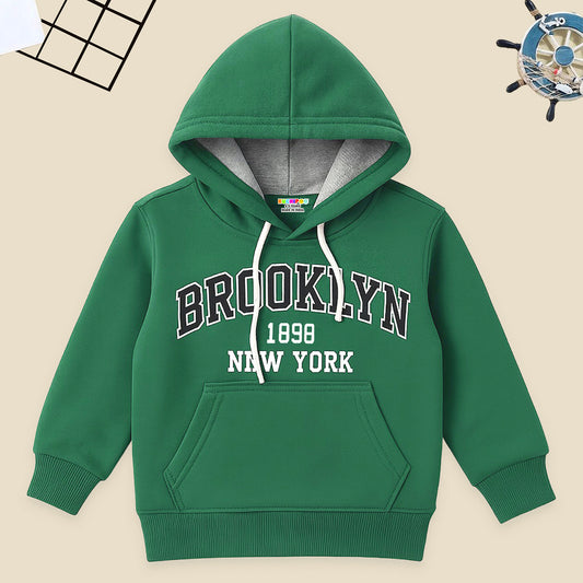 Kuchipoo Boys Regular Fit Hoodie with Front Pocket