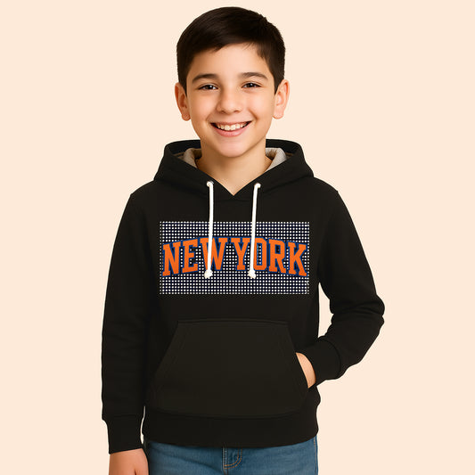 Kuchipoo Boys Regular Fit Hoodie with Front Pocket