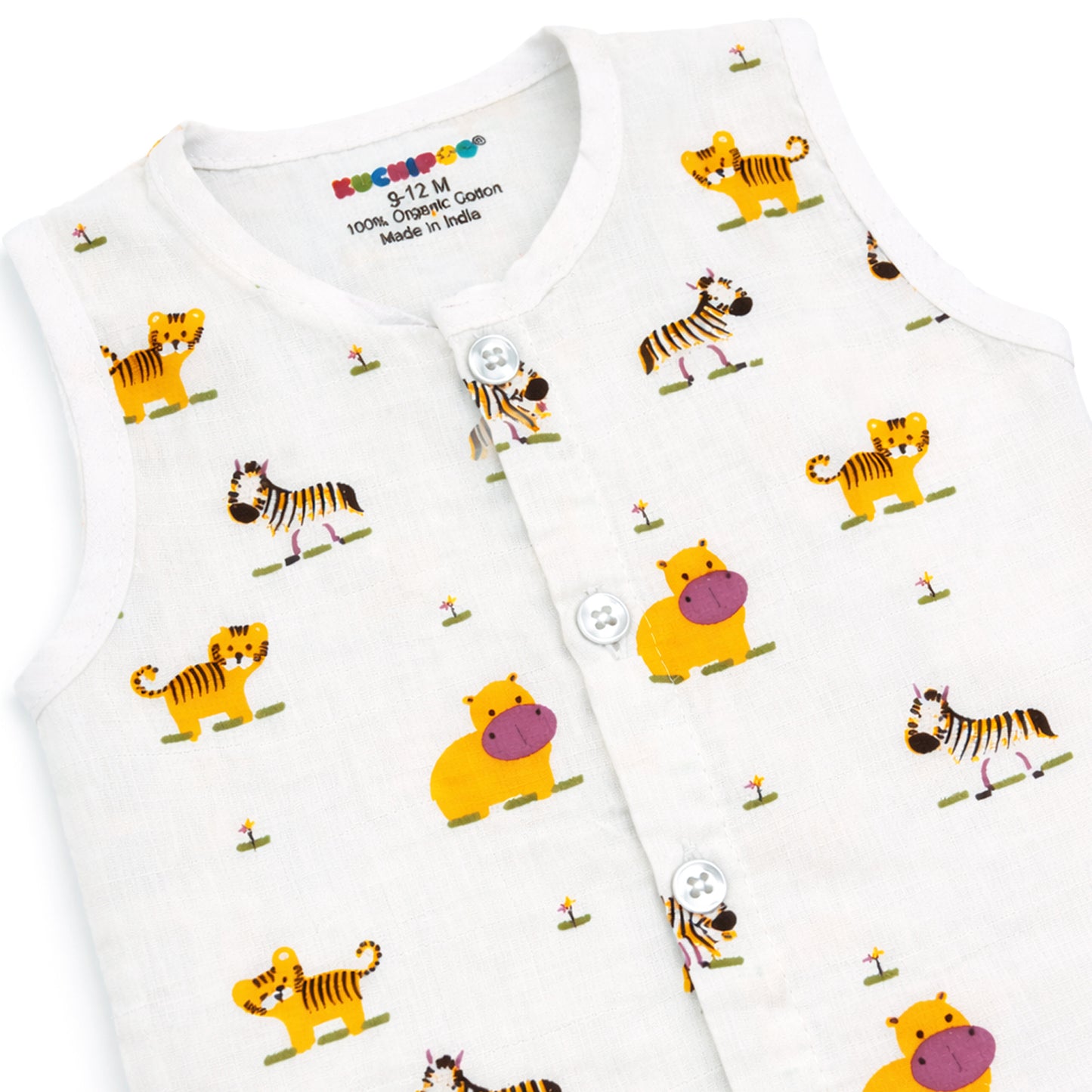 Kuchipoo Newborn Baby Unisex Jhabla | 100% Cotton Muslin | Soft & Cozy Summer Wear for Boys & Girls | Pack of 5