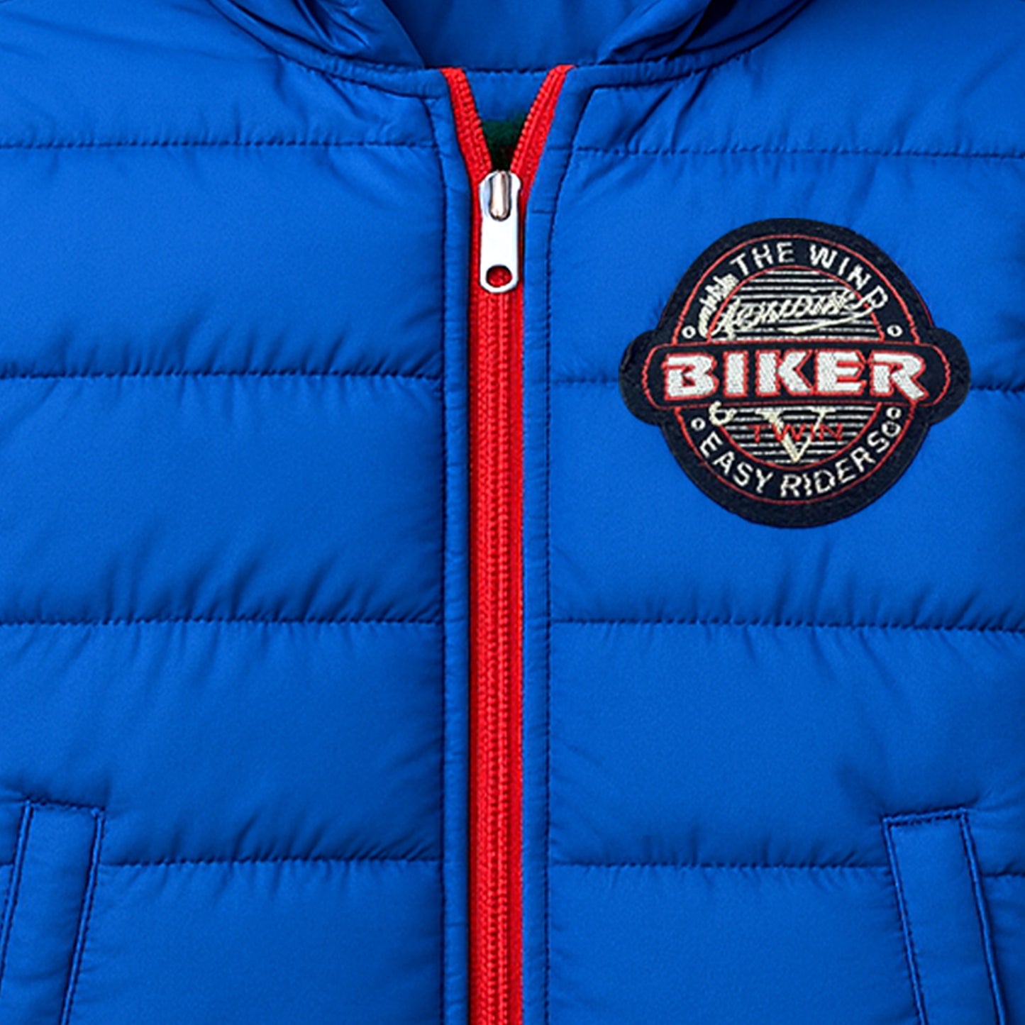 Kuchipoo Boys Winter Puffer Jacket with Hood and front Pocket