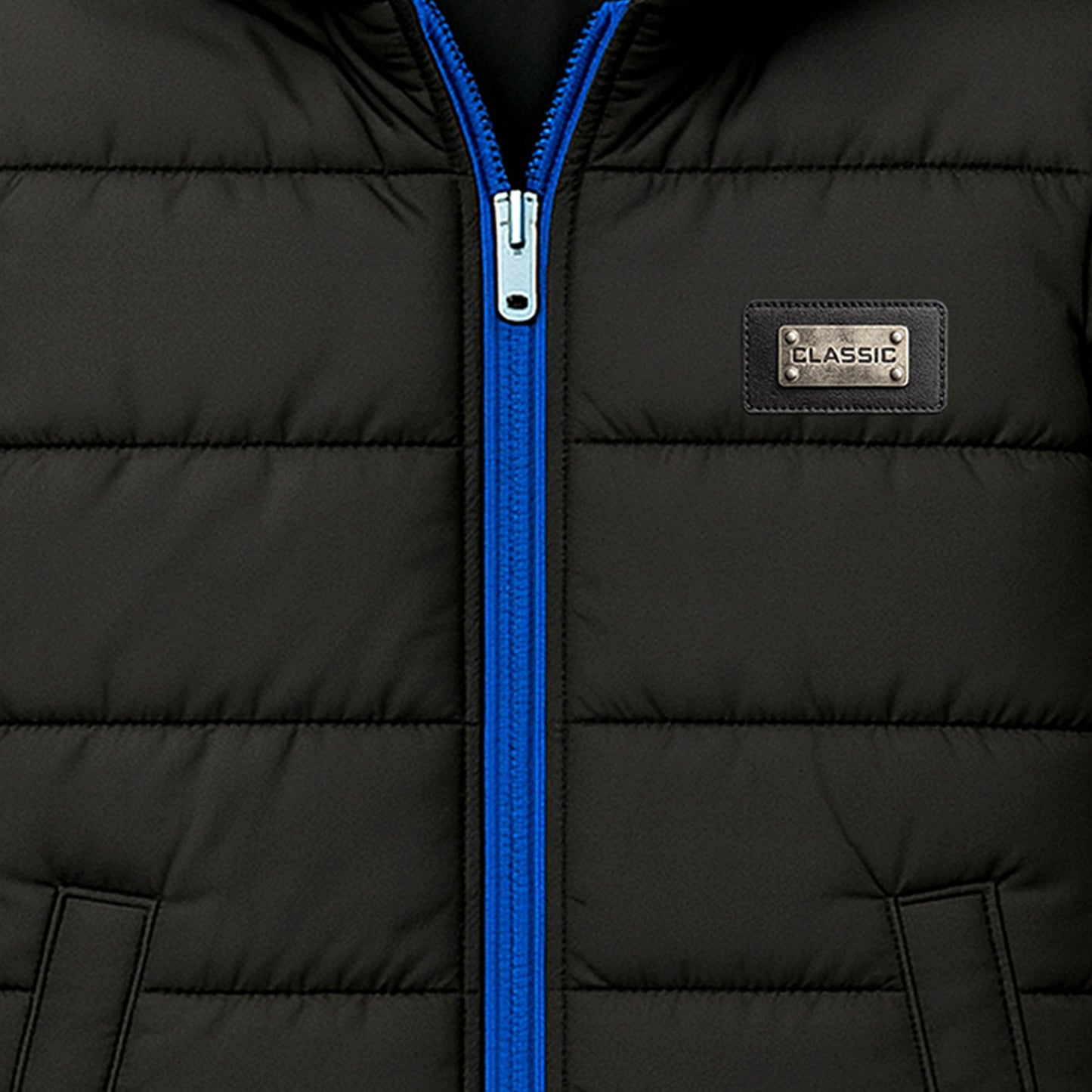 Kuchipoo Boys Winter Puffer Jacket with Hood and front Pocket