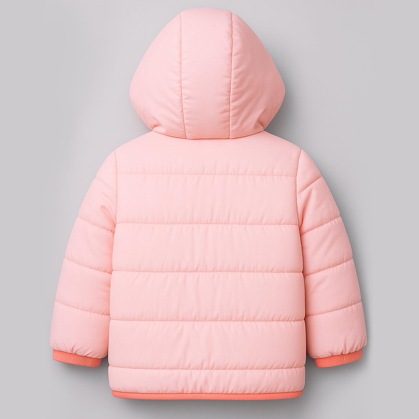 Kuchipoo Girls Winter Puffer Jacket with Hood and front Pocket