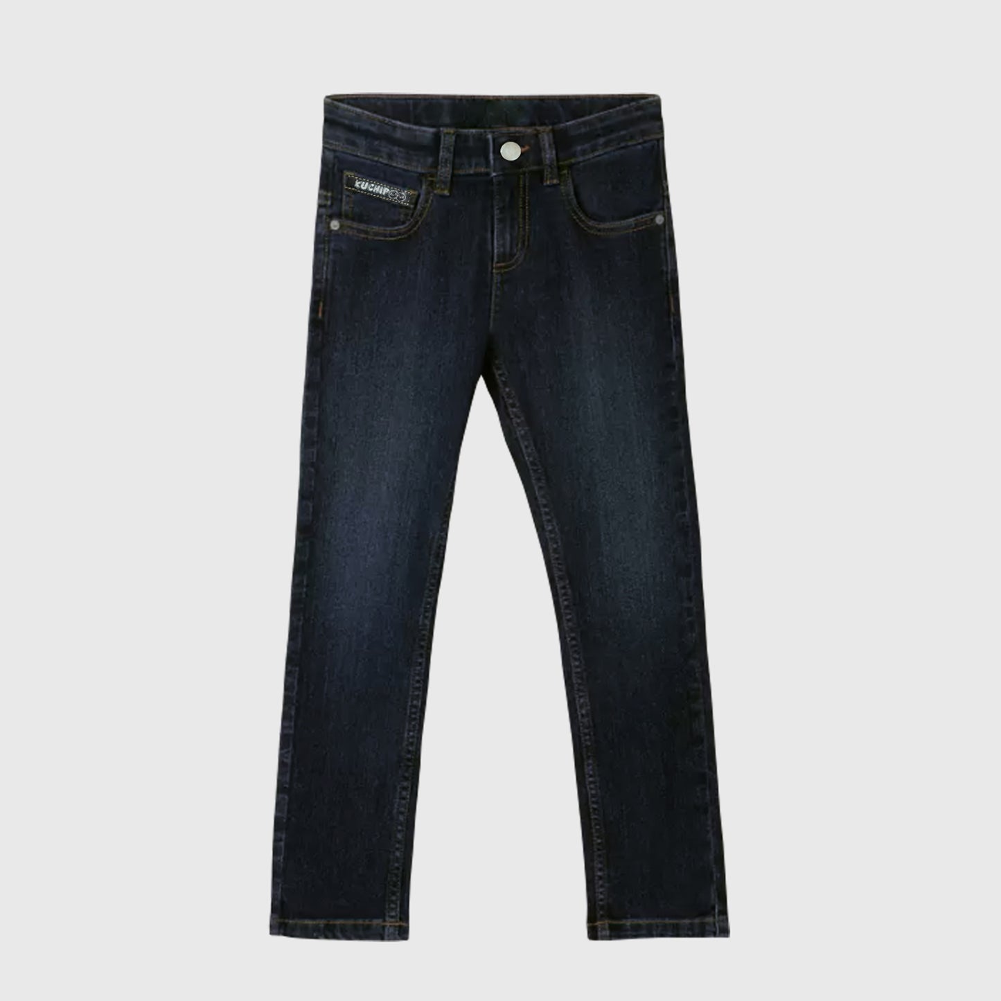 Kuchipoo Boys and Girls Regular Fit Denim Jeans