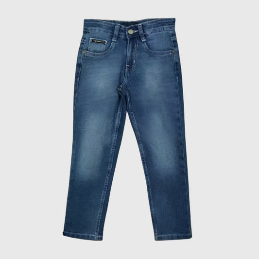 Kuchipoo Boys and Girls Regular Fit Denim Jeans