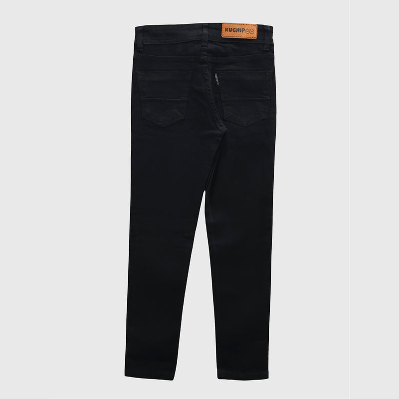 Kuchipoo Boys and Girls Regular Fit Denim Jeans