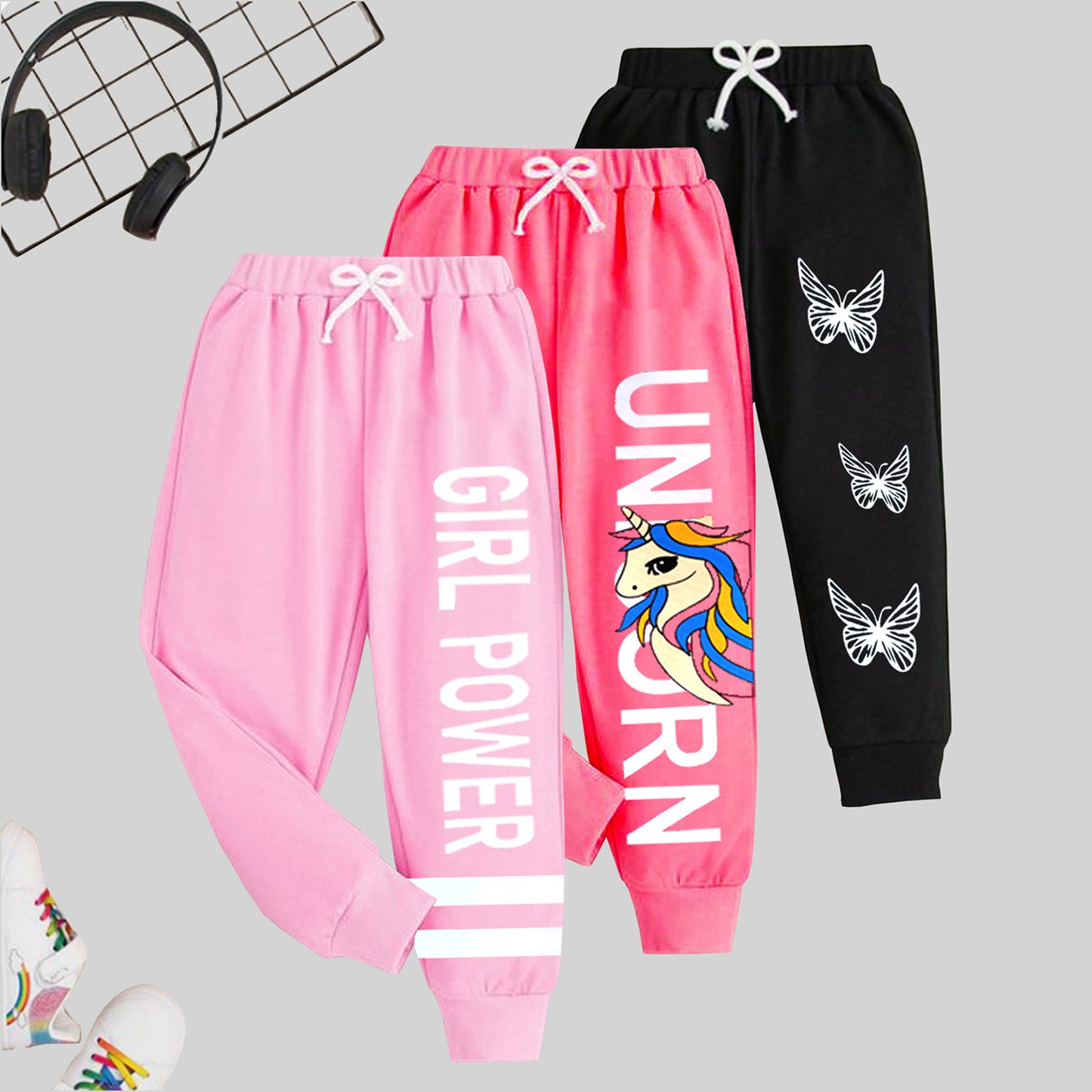 KUCHIPOO GIRLS TRACK PANTS