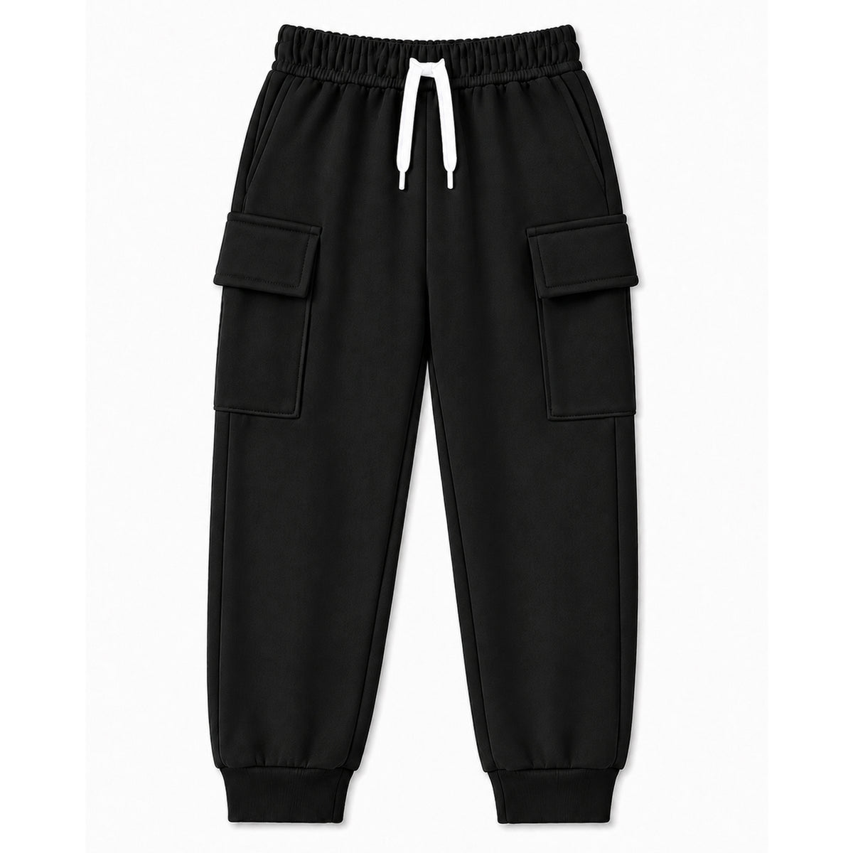 Kuchipoo Boys 4 Pockets Cargo Joggers - Pack of 3
