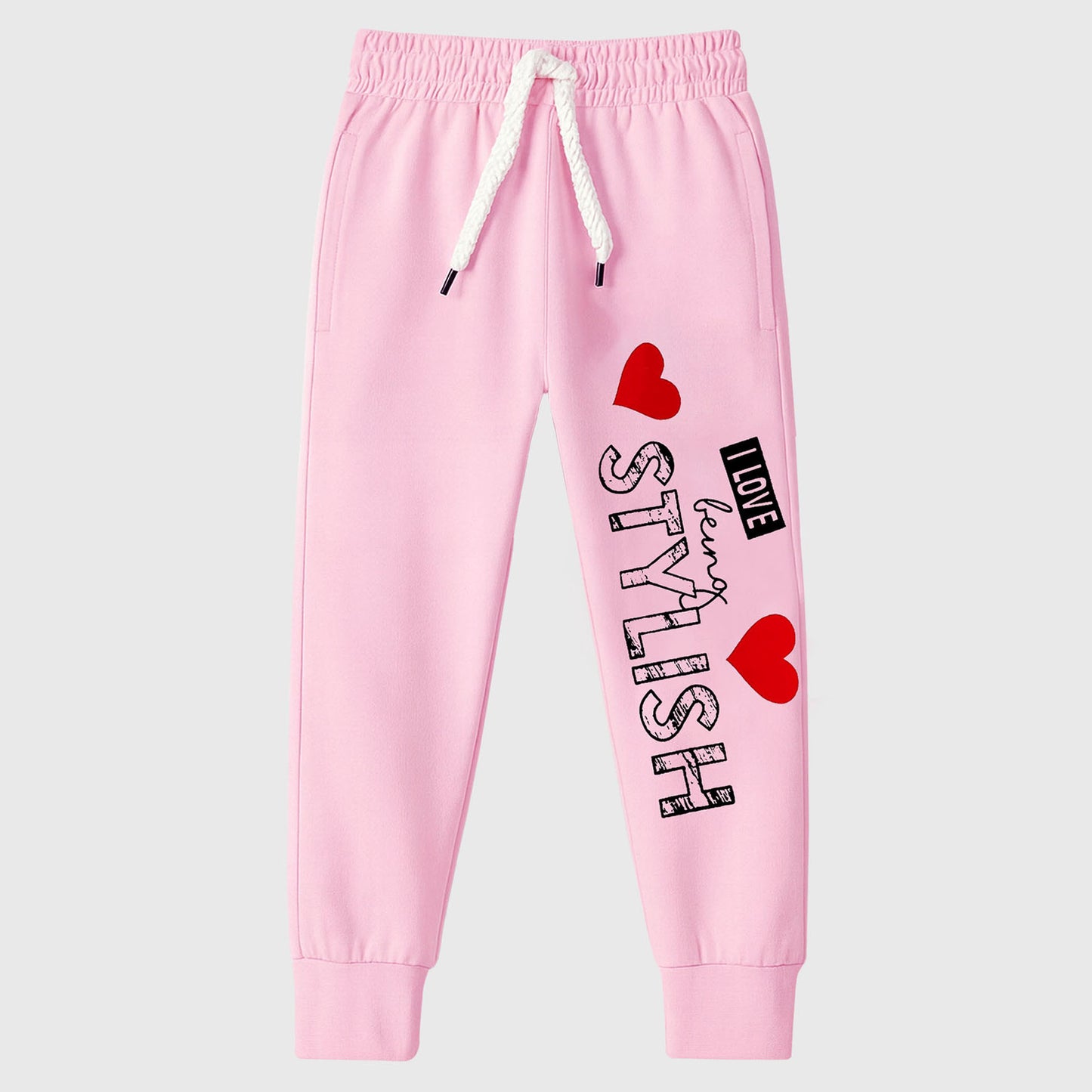 Kuchipoo Girls Regular Fit Track Pants - Pack of 3