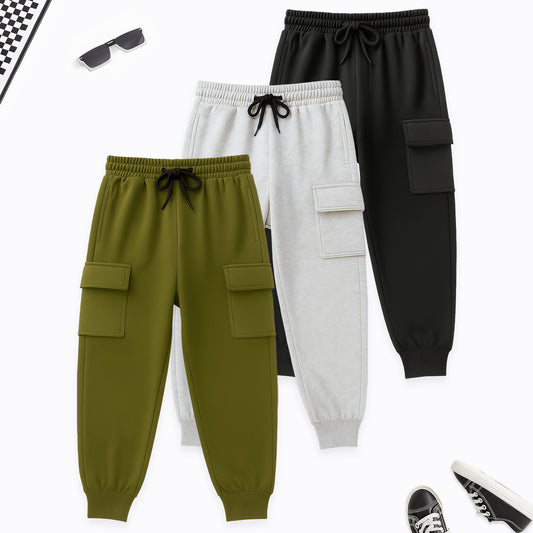 Kuchipoo Boys Cargo Joggers