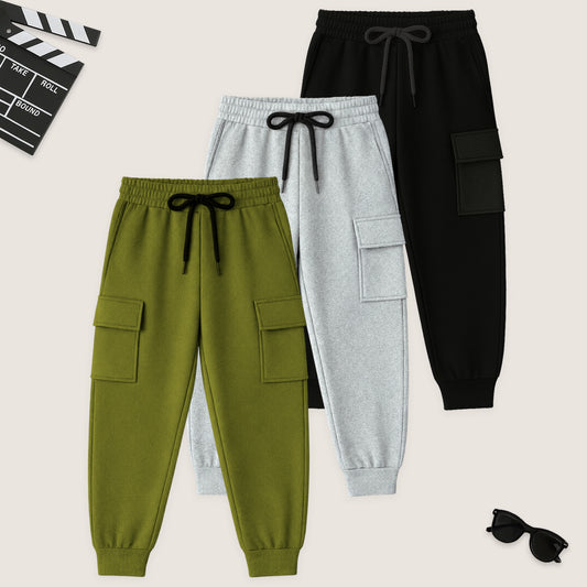 Kuchipoo Boys Cargo Joggers