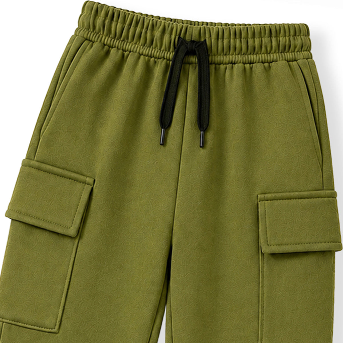 Kuchipoo Boys 4 Pockets Cargo Joggers - Pack of 3