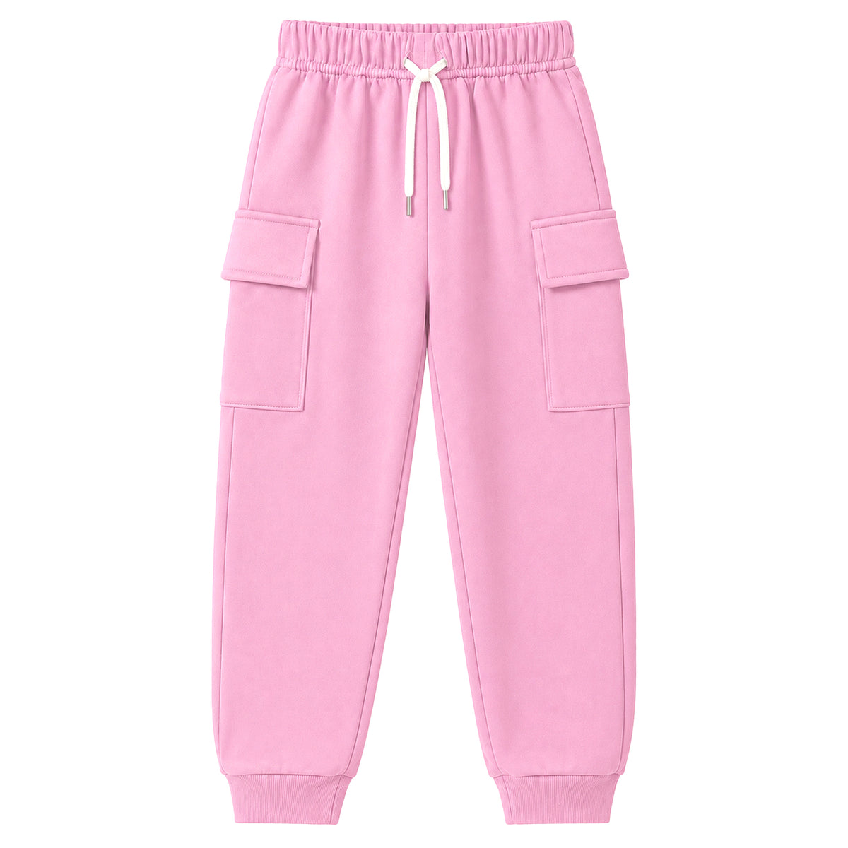 Kuchipoo Girls 4 Pockets Cargo Joggers - Pack of 3