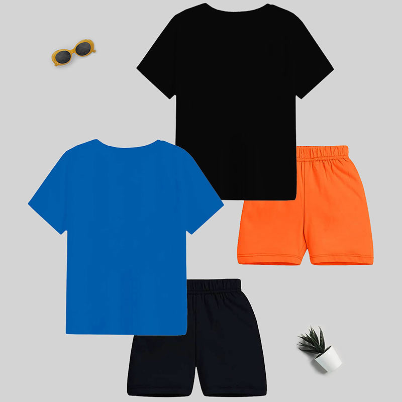 KUCHIPOO BOYS HALF SLEEVES T-SHIRTS AND SHORTS SET