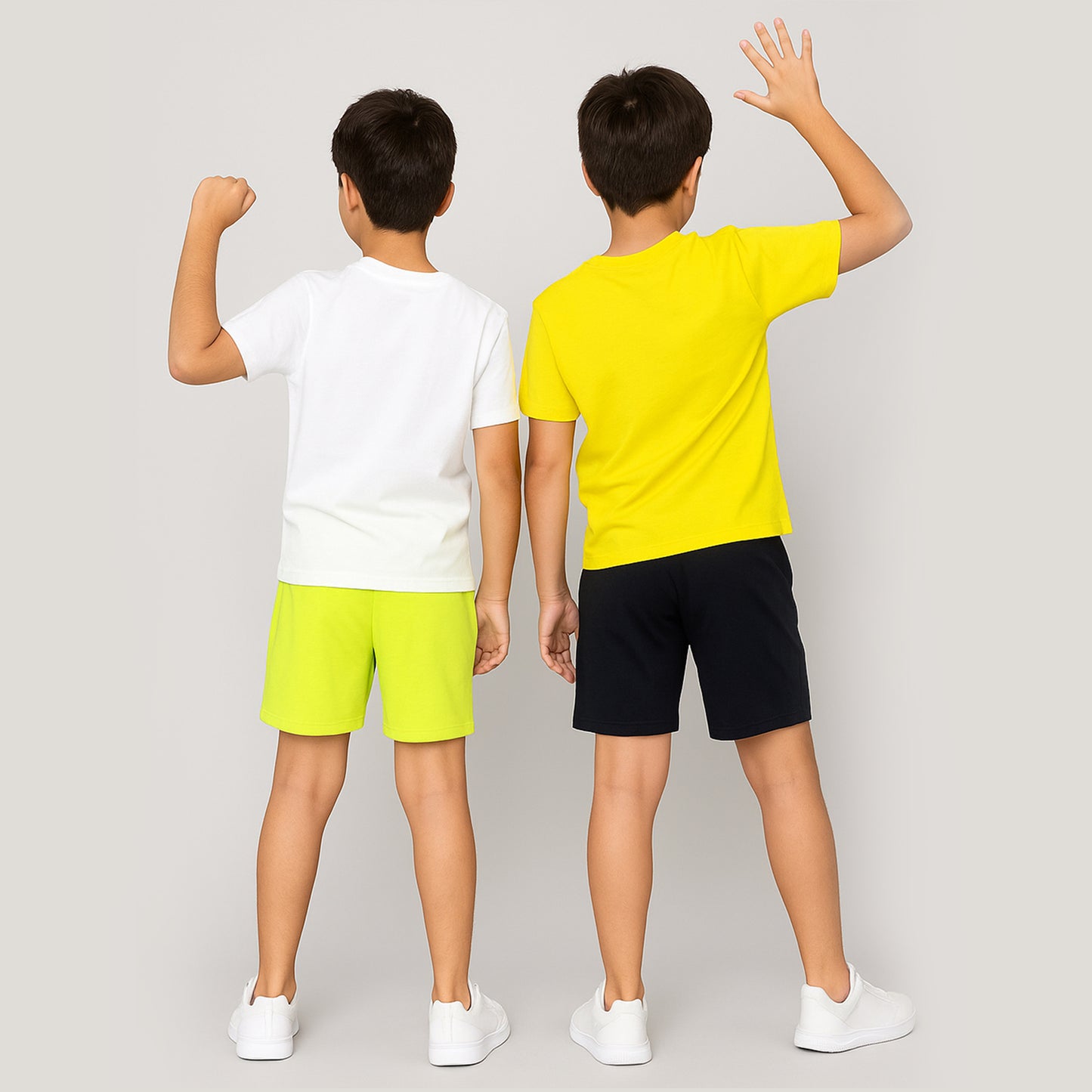 KUCHIPOO BOYS HALF SLEEVES T-SHIRTS AND SHORTS SET