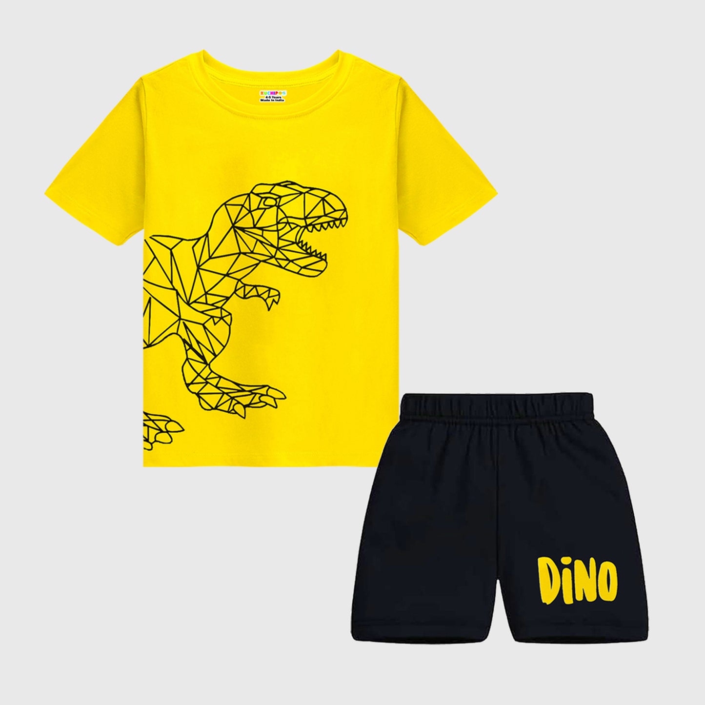 KUCHIPOO BOYS HALF SLEEVES T-SHIRTS AND SHORTS SET