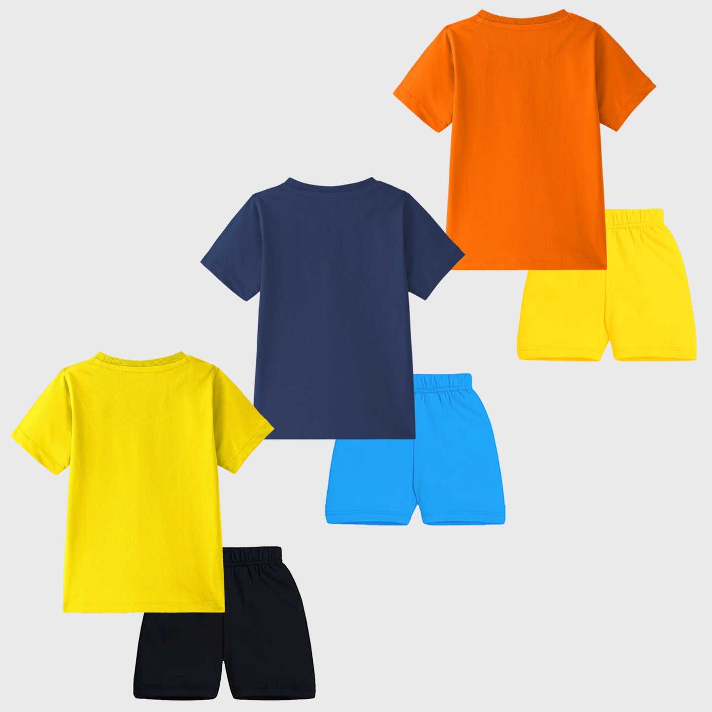 KUCHIPOO Baby Boys T-Shirts and Shorts Set