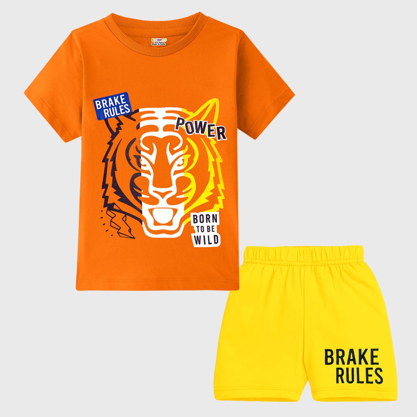 KUCHIPOO Baby Boys T-Shirts and Shorts Set