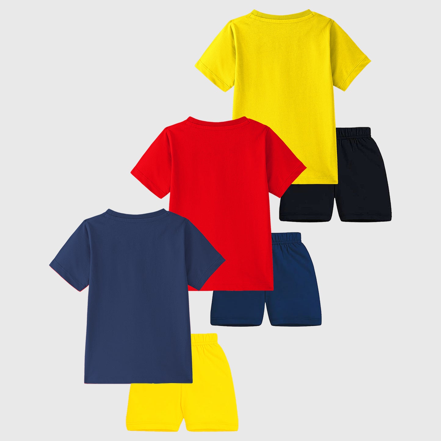 KUCHIPOO Baby Boys T-Shirts and Shorts Set
