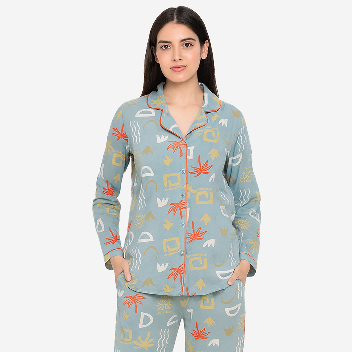 Kuchipoo 100% Cotton Women's Night Suit Set