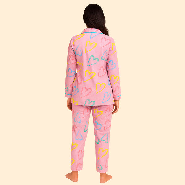 Kuchipoo 100% Cotton Women's Night Suit Set